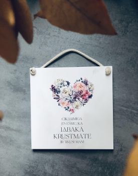 Koka dekors "Krustmāte"